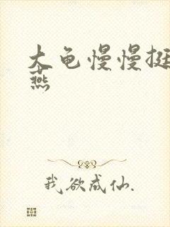 大龟慢慢挺进张燕