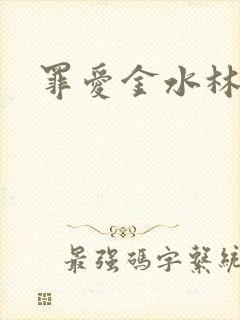 罪爱金水林晓慧