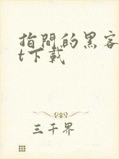 指间的黑客txt下载