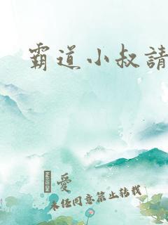 霸道小叔请轻撩