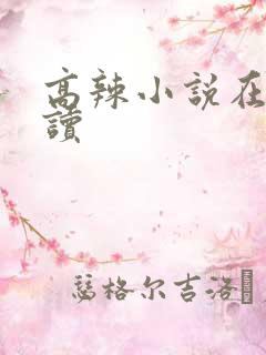 高辣小说在线阅读