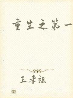 重生之第一名媛