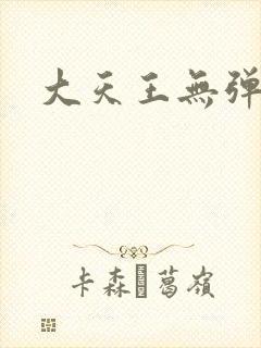 大天王无弹窗