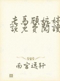 老马顾婉婷的小说免费阅读