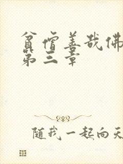 贫僧善哉佛堂H第三章