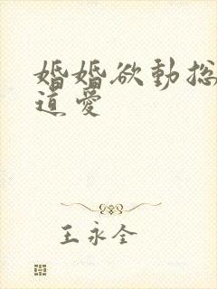 婚婚欲动总裁霸道爱