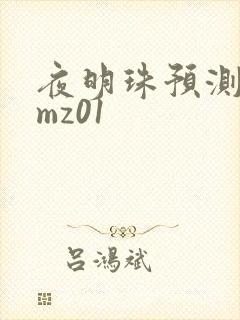 夜明珠预测 ymz01