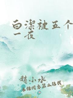 白洁被五个人玩一夜