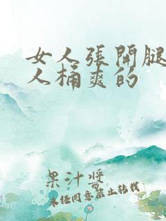 女人张开腿让男人桶爽的