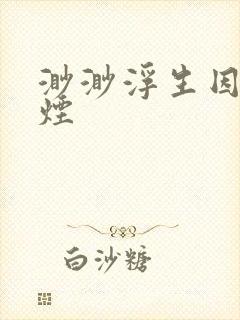 渺渺浮生因你成烟