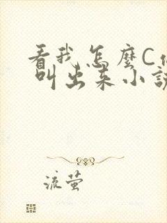 看我怎么C你的 叫出来小说