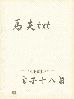 马夫txt