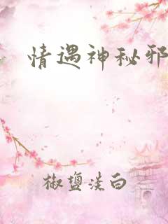 情遇神秘邪少