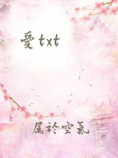爱txt