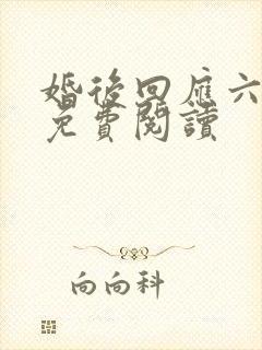 婚后回应六盲星免费阅读