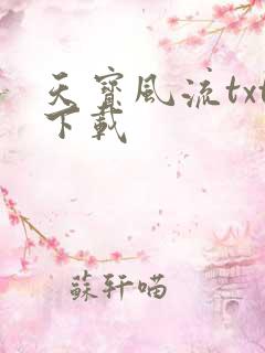 天宝风流txt下载