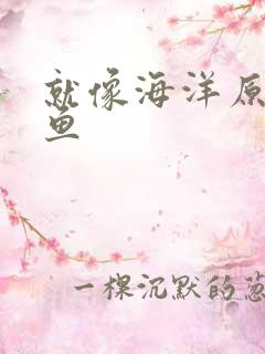 就像海洋原谅了鱼