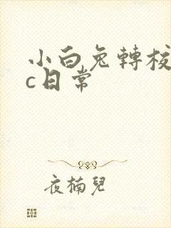 小白兔转校生埃c日常