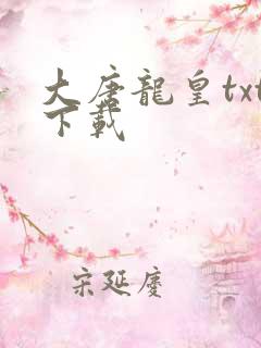 大唐龙皇txt下载