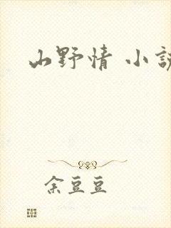山野情 小说