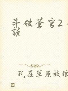 斗破苍穹2 小说