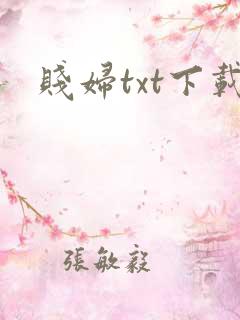 贱妇txt下载