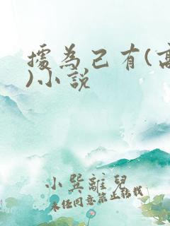 据为己有(高干)小说