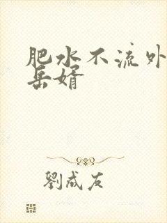 肥水不流外人田岳婿