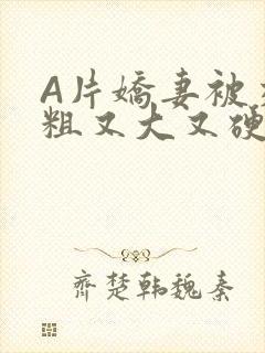 A片娇妻被交换粗又大又硬V