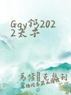 Ggy钙2022太子
