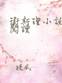 卫斯理小说在线阅读