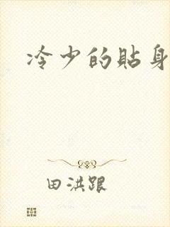 冷少的贴身女人
