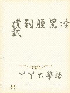 扑到腹黑冷面总裁