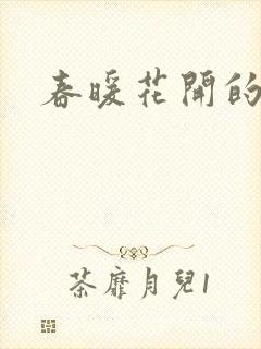 春暖花开的小说