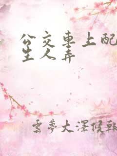 公交车上配合陌生人弄