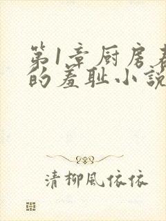 第1章厨房春潮的羞耻小说