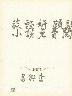 苏轻妍 顾辞笙小说免费阅读