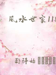 风水世家118