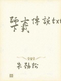师士传说txt下载