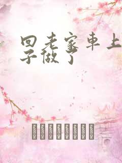 回老家车上和儿子做了