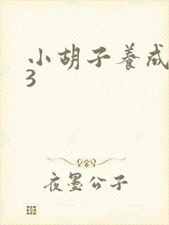 小胡子养成计划3