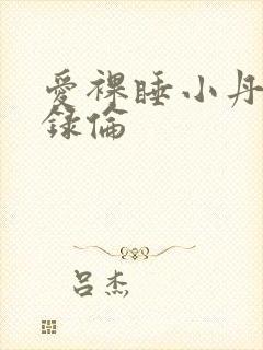 爱裸睡小丹乱目录伦