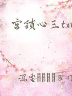 宫锁心玉txt