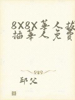 8X8X华人拔插华人免费