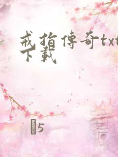 戒指传奇txt下载