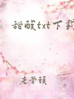 甜酸txt下载