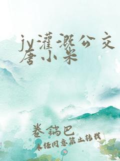 jy灌溉公交车唐小米