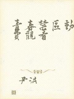 青春禁区动漫免费观看