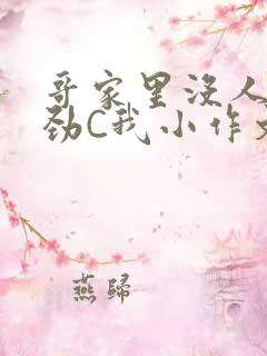 哥家里没人使点劲C我小作文小说