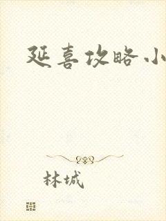 延喜攻略小说
